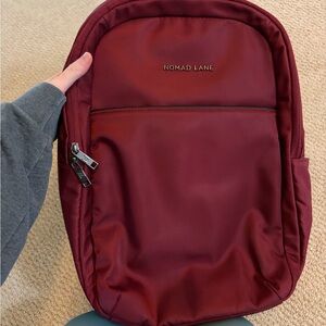 Nomad Lane Deep Red Ikagai Backpack - retails $198